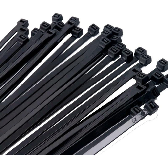Хомут кабельный JAZZWAY 5054578 PCT 4.8х200-100BL PA6.6 (уп.100шт)